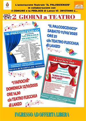 2 giorni a Teatro