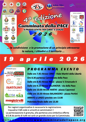 Camminata della Pace 2026