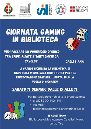 Giornata Gaming in Biblioteca