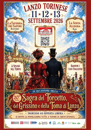 20° Sagra del Torcetto, Grissino e Toma di Lanzo
