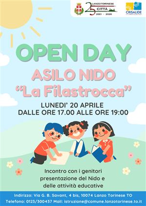 Open Day - Asilo Nido "La Filastrocca"