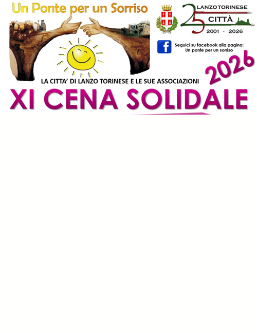 Un Ponte per un Sorriso - XI Cena Solidale - 2026
