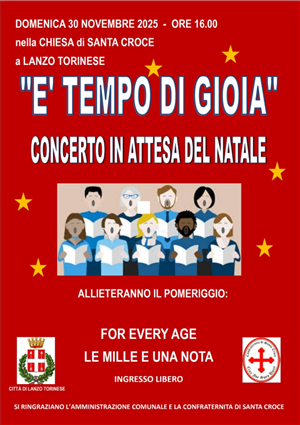 “È Tempo di Gioia” – Concerto in Attesa del Natale